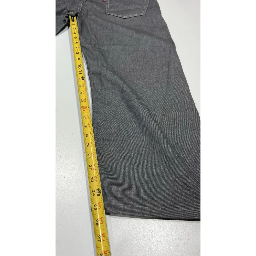 Levi Strauss 569 Gray Denim‎ Jeans Altered Jeans Check Photos For SIZE